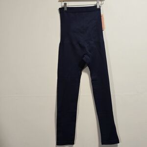 Shapermint High Waisted Navy Shaping Leggings Size Large